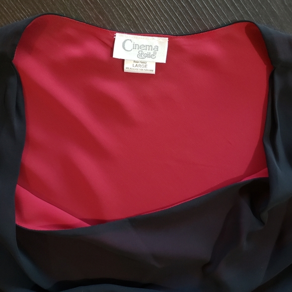 Cinema Etoile Sleeveless Cowl Neck Blouse - Picture 8 of 8